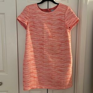 CeCe by Cynthia Steffe. Size 4. Pink dress with stitching detail.